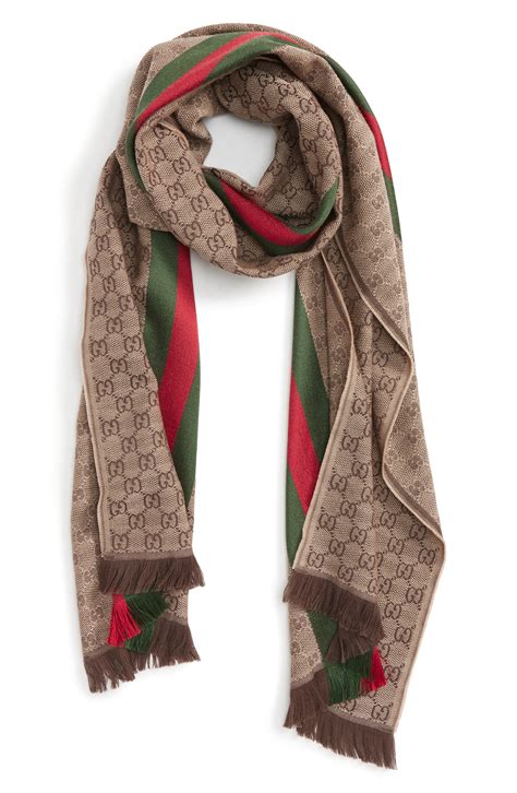 men gucci silk scarf|flannels gucci scarf.